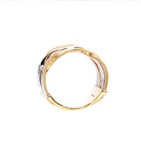 Anneau Marco Bicego Femme Marrakech Onde in Or 0.16 Ct AG350-B - AG350-B